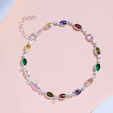 Bracelet 719GLN4147 16+3cm Silver Heliophilia Silver