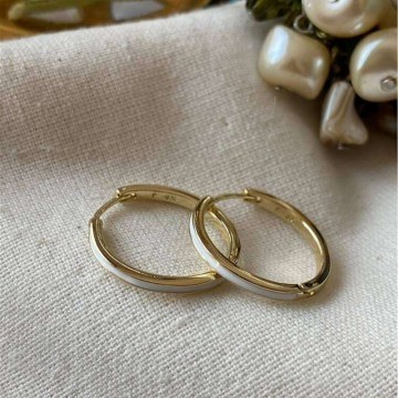 Earring 646SLN1241 Gold Heliophilia Silver