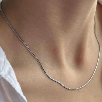 Steel Necklace 600KNS1202 Silver Heliophilia Silver