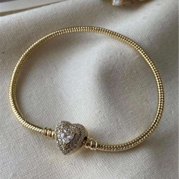 Bracelet 646SLN1111 Gold Heliophilia Silver