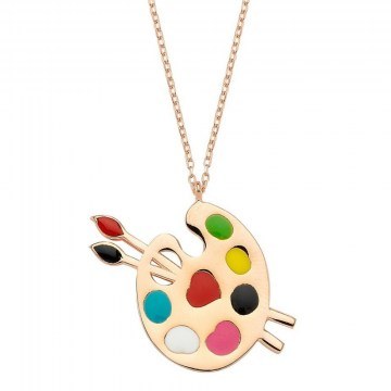 Silver Necklace 155VRN1150 Silver Heliophilia Silver