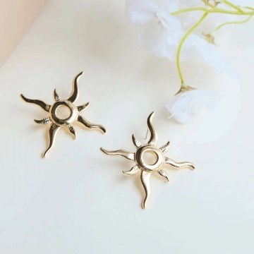 Earring 511AUR1661 Gold Heliophilia Silver