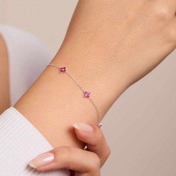 Βραχιόλι 719GLN3522 18cm Silver Heliophilia Silver
