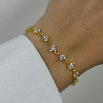 Βραχιόλι 600KNS1249 Gold Heliophilia Silver
