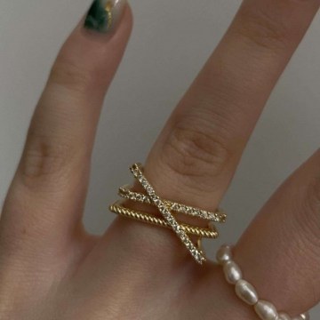 Δαχτυλίδι 600KNS1161 Gold Heliophilia Silver
