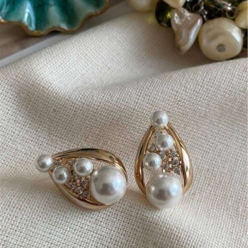 Earring 646SLN1212 Gold Heliophilia Silver
