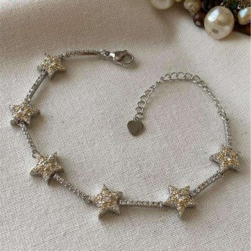 Bracelet 646SLN1112 Gold Heliophilia Silver