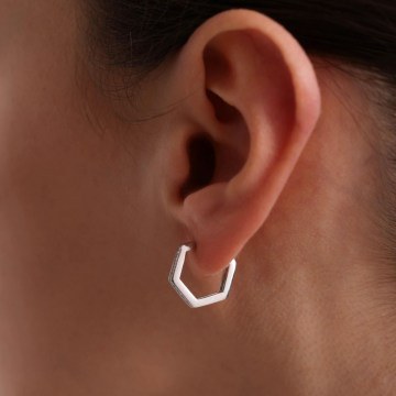 Silver Earring 155VRN5364 Silver Heliophilia Silver