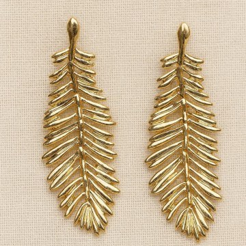 Σκουλαρίκια 948ELK3451 Gold Elika