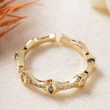 Δαχτυλίδι 817SPK1204 Gold Heliophilia Silver