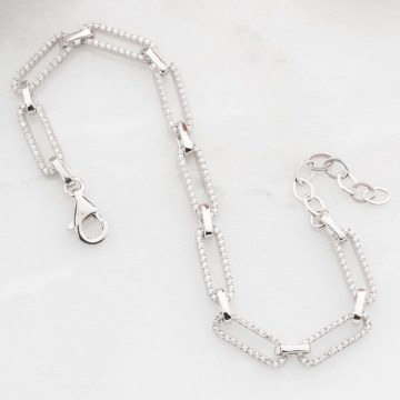 Silver Bracelet 155VRN4169 16+3cm Silver Heliophilia Silver