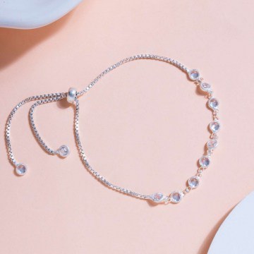 Silver Bracelet 189RSM1150 Silver Heliophilia Silver