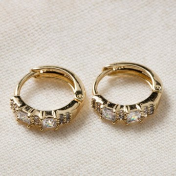 Earring 817SPK1162 Gold Heliophilia Silver