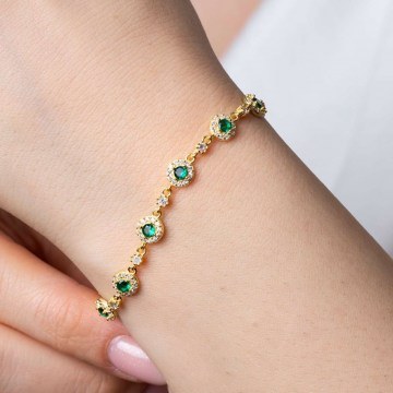 Silver Bracelet 189RSM1200 Gold Heliophilia Silver