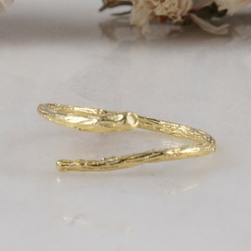 Δαχτυλίδι Ασημένιο 132SDE3627 Gold Heliophilia Silver