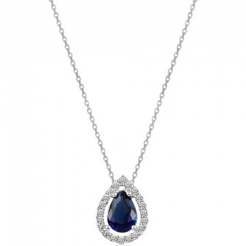 Κολιέ Ασημένιο 132SDE2973 45cm Silver
Dark Blue Heliophilia Silver