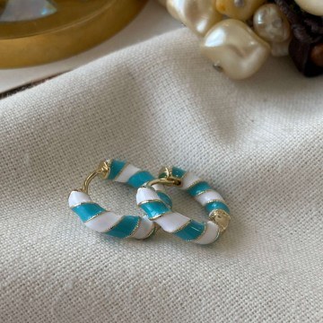 Earring 646SLN1269 Gold Heliophilia Silver