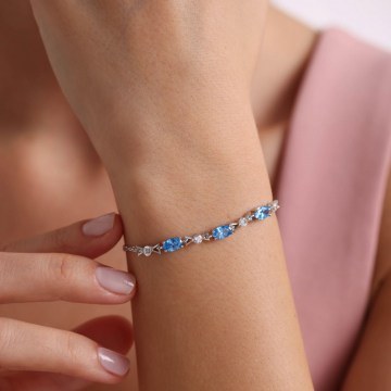 Silver Bracelet 155VRN5416 0,5cm Silver Heliophilia Silver
