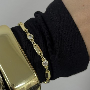 Βραχιόλι 600KNS1219 Gold Heliophilia Silver