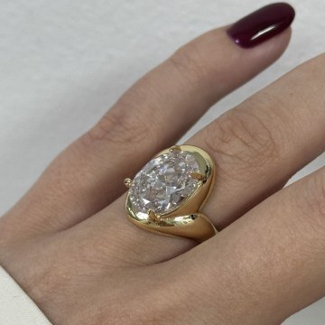 Δαχτυλίδι 600KNS1341 Gold Heliophilia Silver