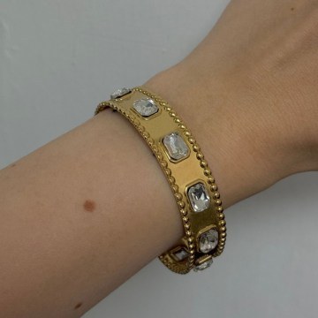 Steel Bracelet 600KNS1263 Gold Heliophilia Silver