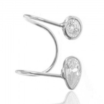 Silver Earring 132SDE2383 Silver Heliophilia Silver