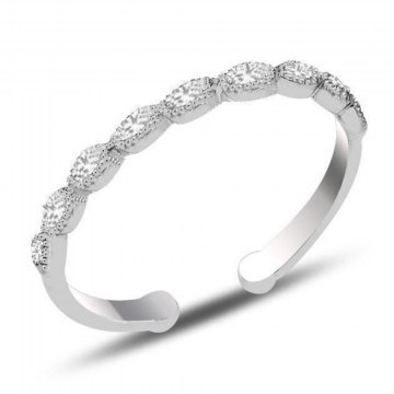 Δαχτυλίδι Ασημένιο 132SDE5470 White Heliophilia Silver