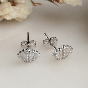 Silver Earring 132SDE1595 Silver Heliophilia Silver
