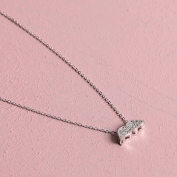 Silver Necklace 132SDE3251 40+3cm Silver Heliophilia Silver