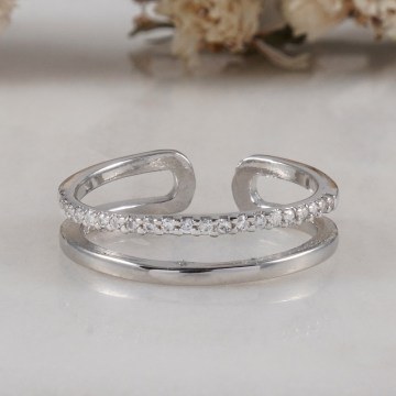 Silver Ring 132SDE3605 Silver Heliophilia Silver