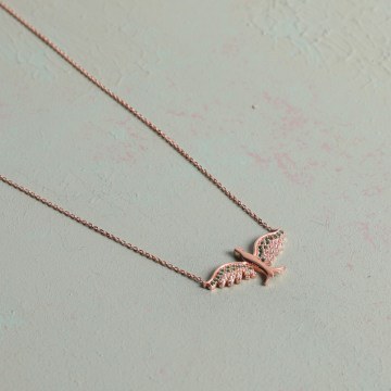 Κολιέ Ασημένιο 132SDE3309 42+3cm Rose Gold Heliophilia Silver