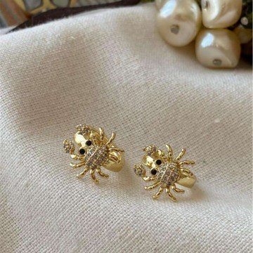 Σκουλαρίκια 646SLN1242 Gold Heliophilia Silver
