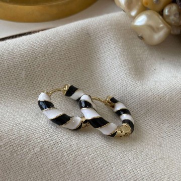 Earring 646SLN1267 Gold Heliophilia Silver