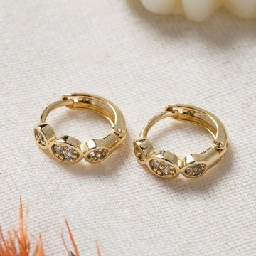 Earring 817SPK1055 Gold Heliophilia Silver