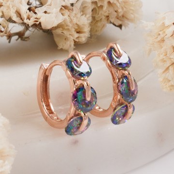Silver Earring 155VRN1185 Silver Heliophilia Silver