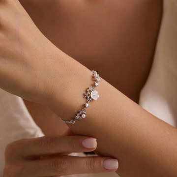 Silver Bracelet 155VRN6176 Silver Heliophilia Silver