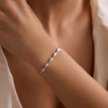 Silver Bracelet 155VRN6170 Silver Heliophilia Silver