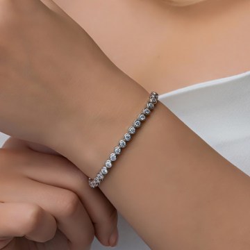 Silver Bracelet 155VRN3576 19cm Silver Heliophilia Silver