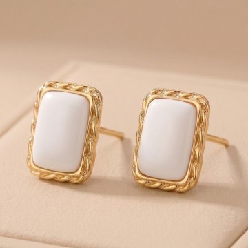 Earring 511AUR2231 1,9cm Gold Heliophilia Silver