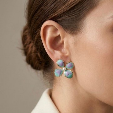 Earring 763ICN1235 Multi Heliophilia Silver