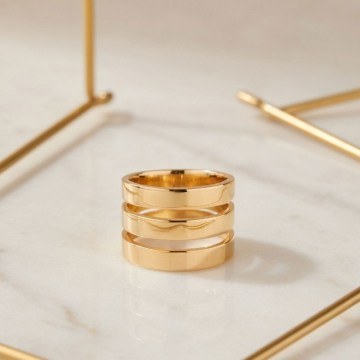 Δαχτυλίδι 339KRL1443 Gold Heliophilia Silver