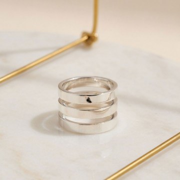 Δαχτυλίδι 339KRL1442 Silver Heliophilia Silver