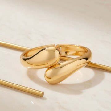 Bracelet 339KRL1291 Φ7cm Gold Heliophilia Silver