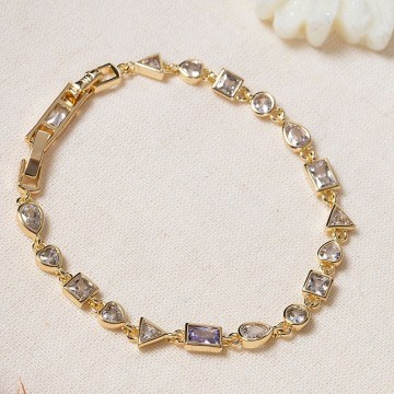 Bracelet 817SPK1272 Gold Heliophilia Silver