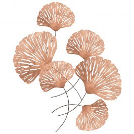 Διακοσμητικό Τοίχου Ginkgo 279ENZ3107 75x4x100cm Bronze Wallity BRONZE