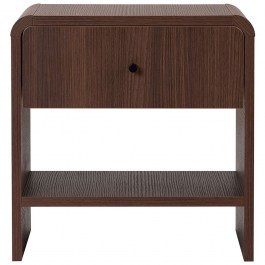 Κομοδίνο Parila 632NRD1144 45x40x45cm Milano Walnut WALNUT