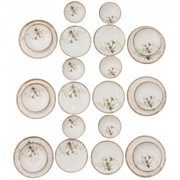 Dinner Plates (Set 24Pcs) 208PEK1170 Multi Hermia