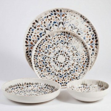 Dinner Plates (Set 24Pcs) 208PEK1155 Multi Hermia