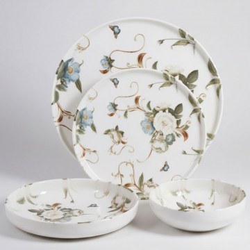 Dinner Plates (Set 24Pcs) 208PEK1158 Multi Hermia