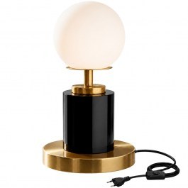 Table Lamp Moira 892OPV3588 17x17x34cm 1xE27 40W Black-Gold Opviq BLACK-GOLD